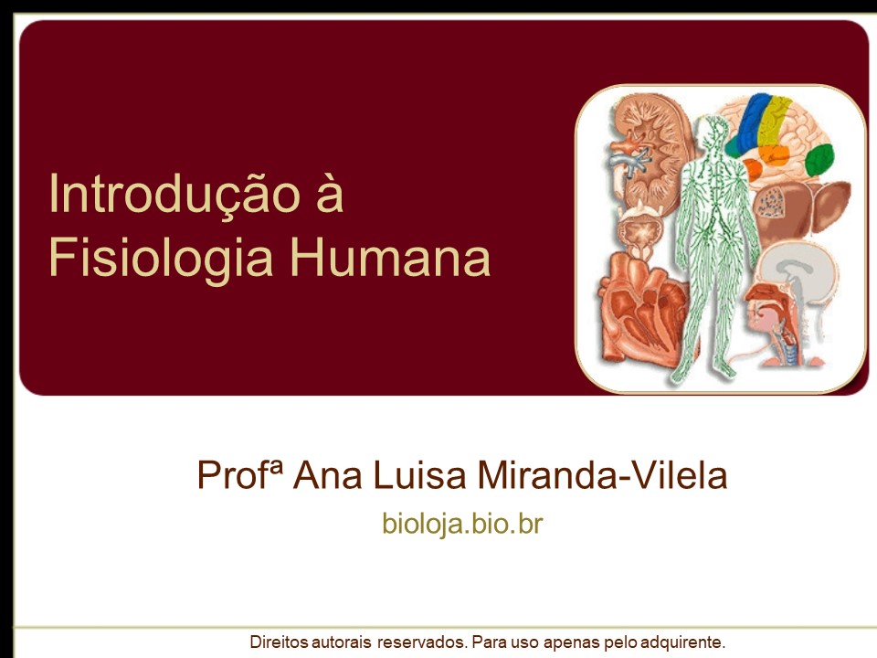 Introdução à fisiologia humana slide 0