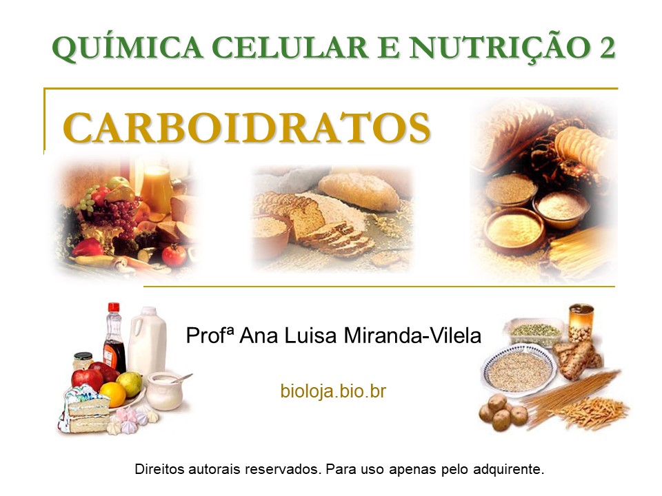 Química celular e nutrição 2: carboidratos slide 0