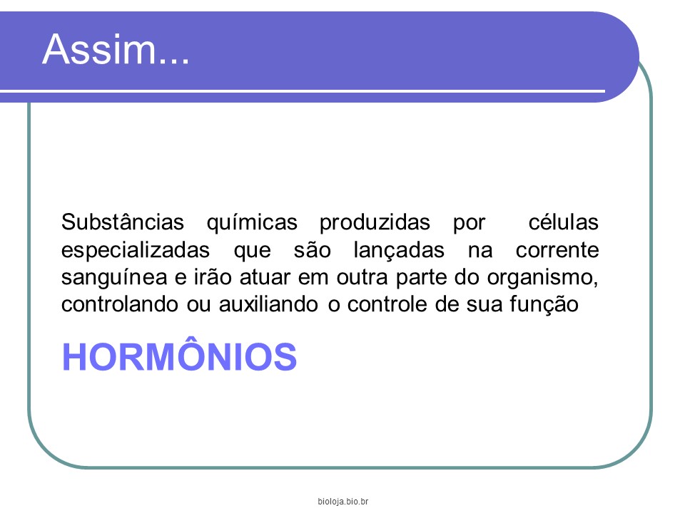 Introdução à endocrinologia slide 4