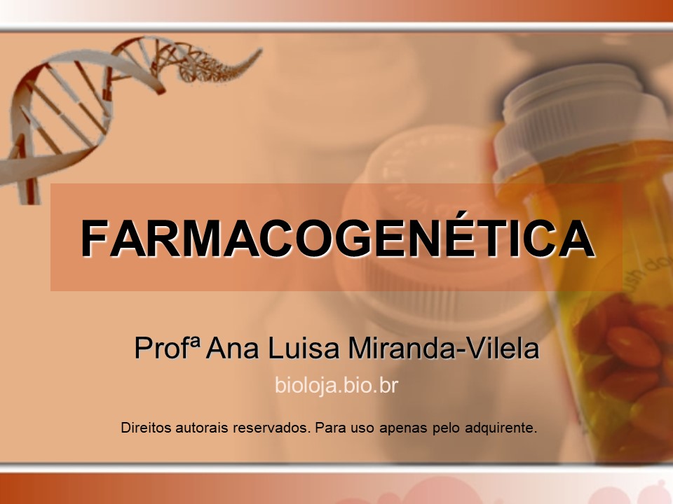 Farmacogenética slide 0