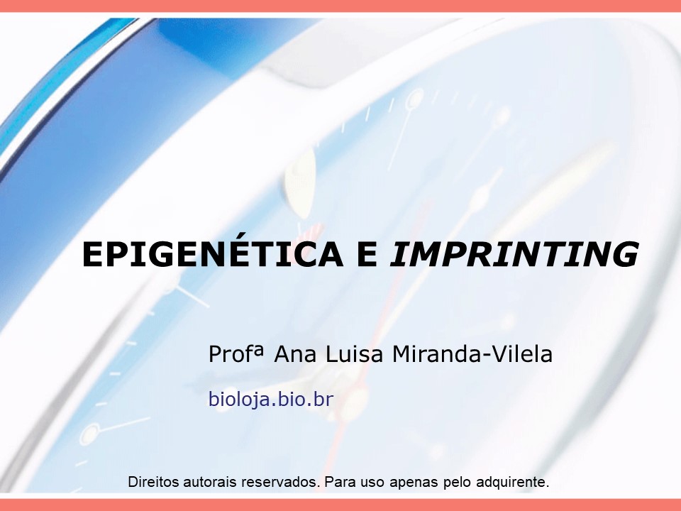 Epigenética e imprinting slide 0