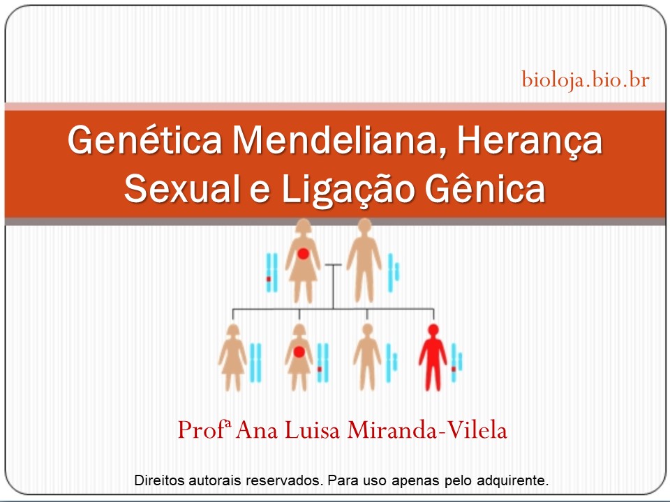 Genética mendeliana, herança sexual e ligação gênica slide 0
