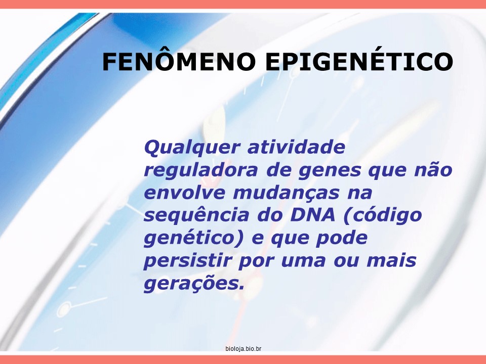 Epigenética e imprinting slide 1