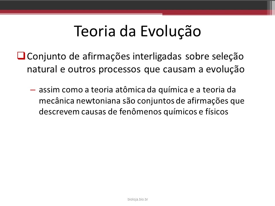 Introdução à Biologia Evolutiva slide 3