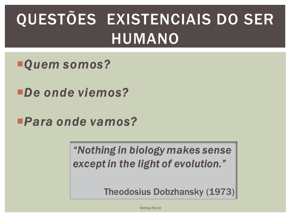 História do pensamento evolutivo ATÉ Darwin-Wallace slide 4