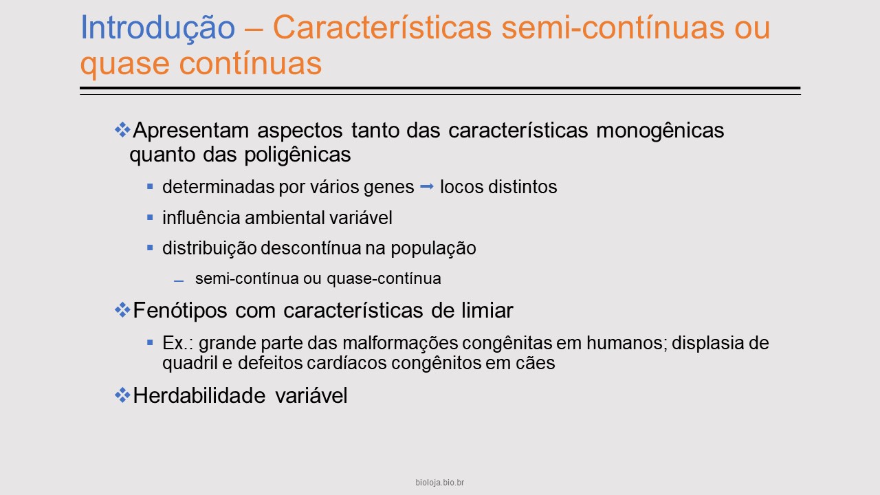 Princípios de genética quantitativa e de populações slide 4