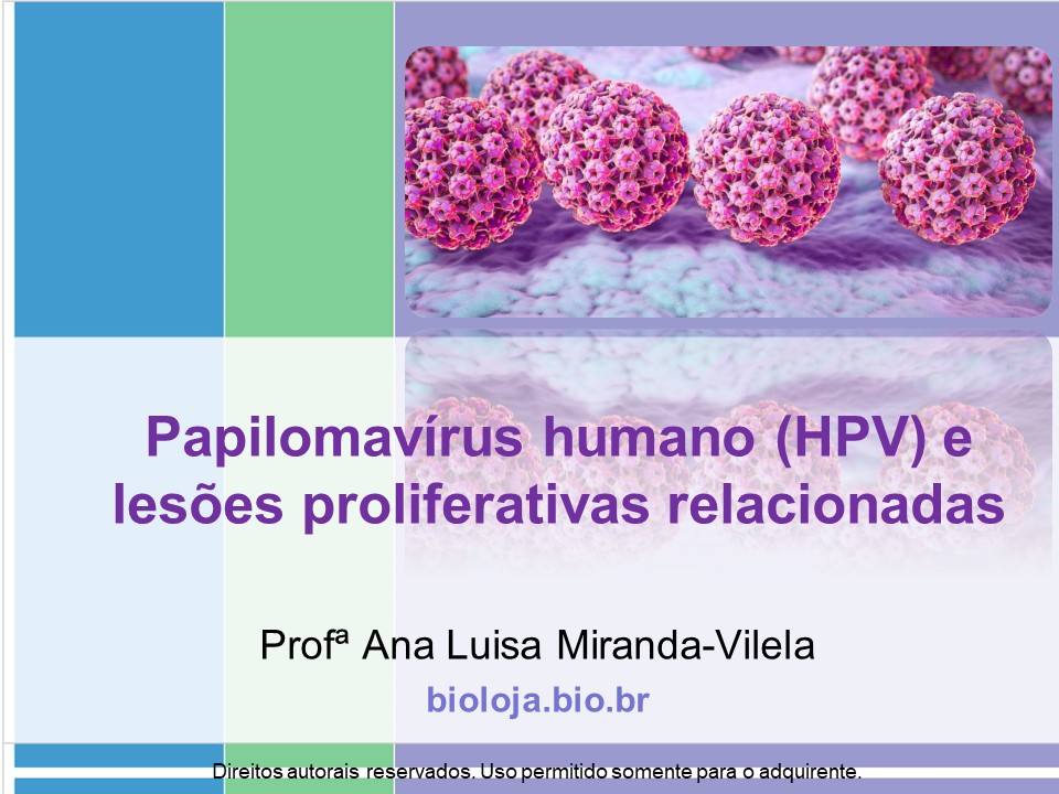 Papilomavírus humano (HPV) e lesões proliferativas relacionadas slide 0