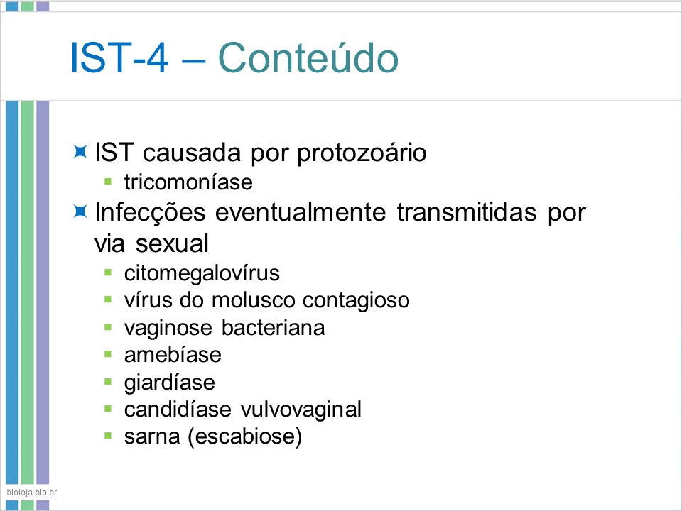 Infecções sexualmente transmissíveis 4 (IST-4) slide 1