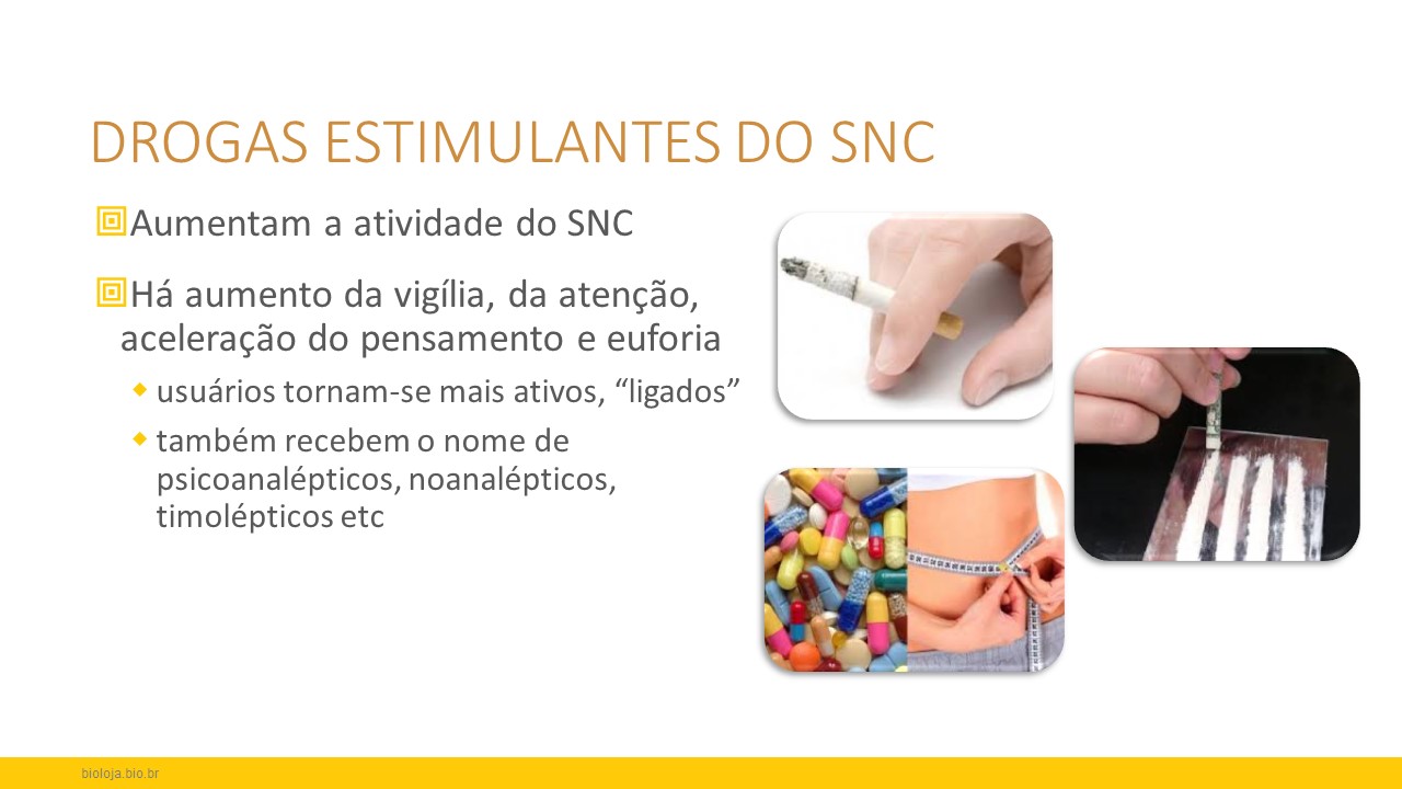 Drogas estimulantes do SNC - parte 3 slide 1