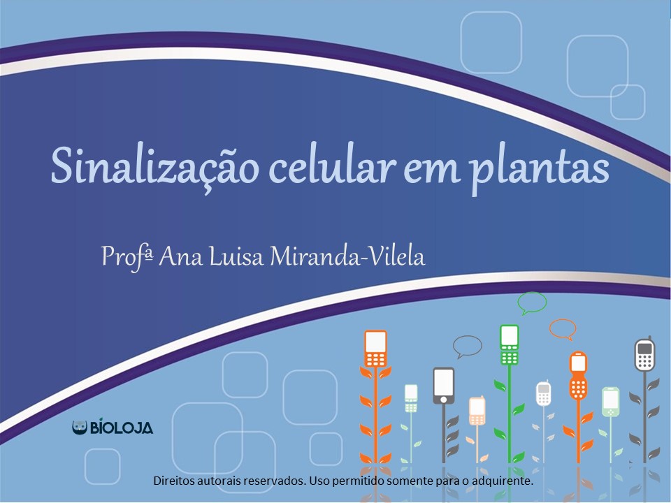 Sinalização celular em plantas slide 0